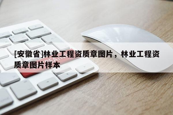 [安徽省]林業工程資質章圖片，林業工程資質章圖片樣本