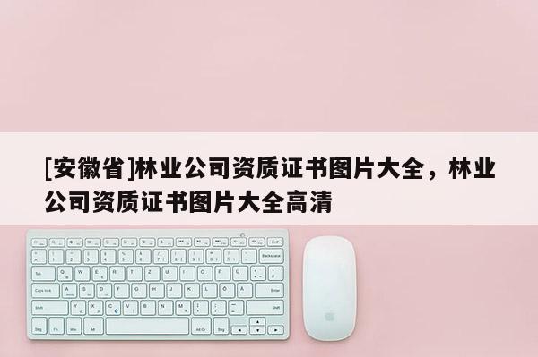 [安徽省]林業公司資質證書圖片大全，林業公司資質證書圖片大全高清