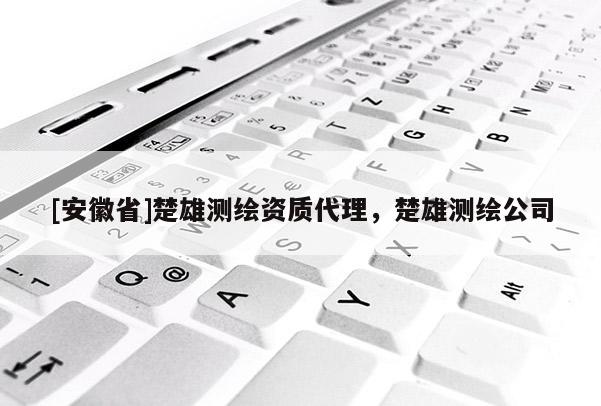 [安徽省]楚雄測繪資質代理，楚雄測繪公司