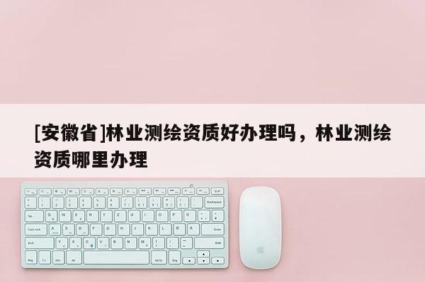 [安徽省]林業測繪資質好辦理嗎，林業測繪資質哪里辦理