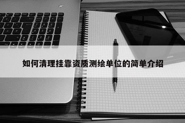 如何清理掛靠資質測繪單位的簡單介紹