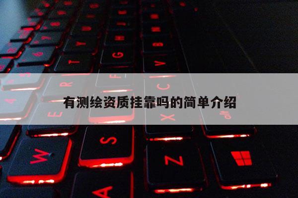 有測(cè)繪資質(zhì) *** 嗎的簡(jiǎn)單介紹