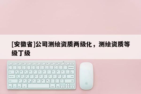 [安徽省]公司測繪資質兩級化，測繪資質等級丁級