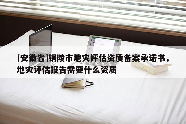[安徽省]銅陵市地災評估資質備案承諾書，地災評估報告需要什么資質